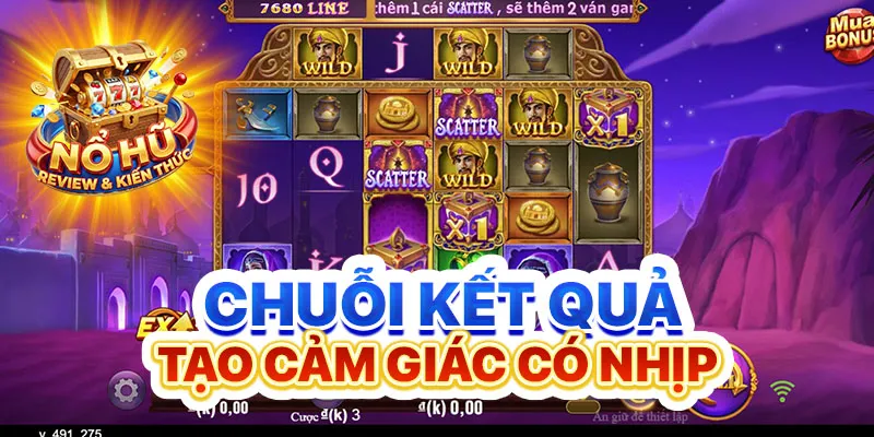 Chuỗi kết quả tạo cảm giác có nhịp