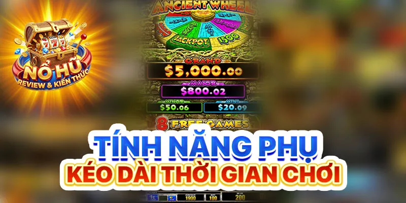 Tính năng phụ kéo dài thời gian chơi