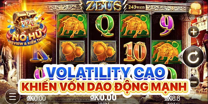 Volatility cao khiến vốn dao động mạnh