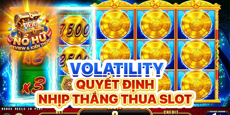Volatility quyết định nhịp thắng thua slot