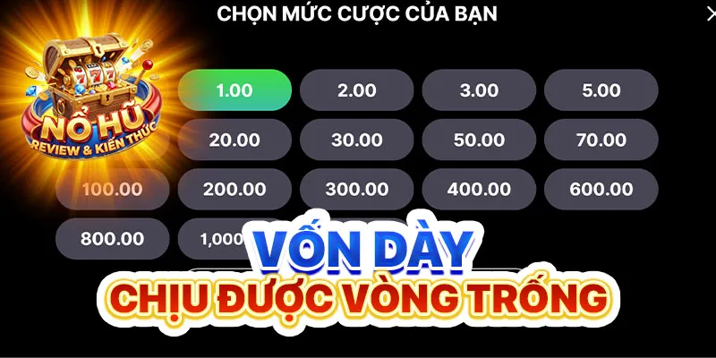 Vốn dày chịu được vòng trống