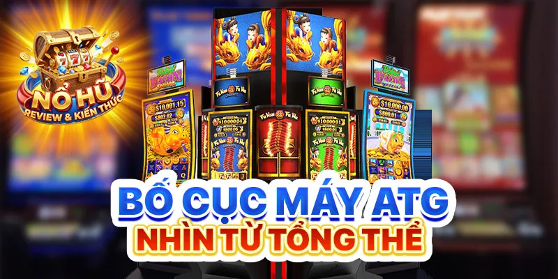 Bố cục máy ATG nhìn từ tổng thể